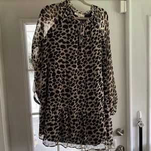Leopard Loft dress